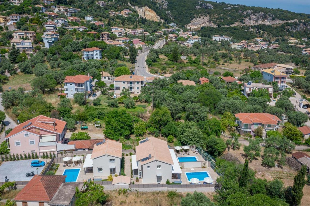 Grappolo Lefkada Villas - Villa Vertzami Just 2 Km From Lefkada Town Apolpaina Buitenkant foto