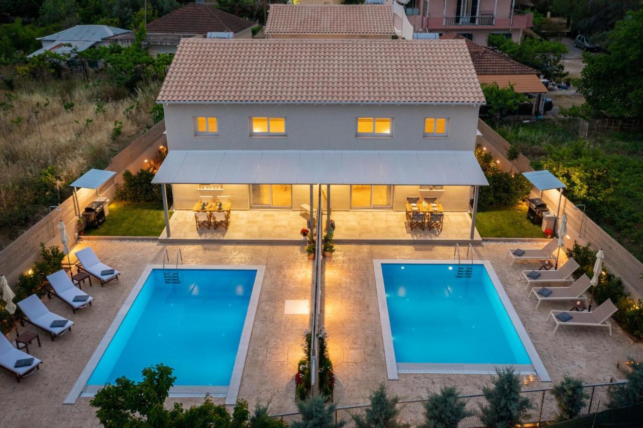 Grappolo Lefkada Villas - Villa Vertzami Just 2 Km From Lefkada Town Apolpaina Buitenkant foto