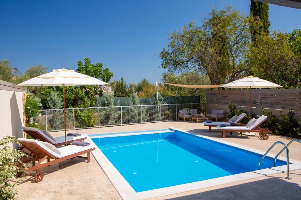 Grappolo Lefkada Villas - Villa Vertzami Just 2 Km From Lefkada Town Apolpaina Buitenkant foto