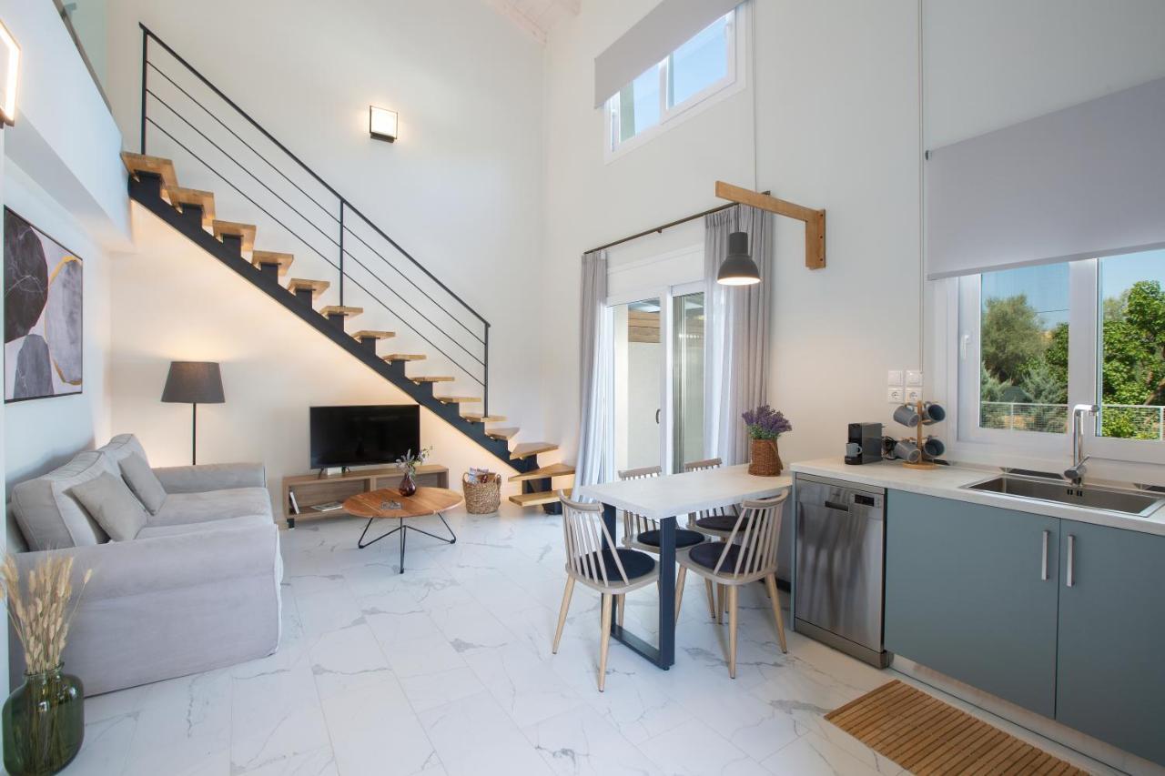 Grappolo Lefkada Villas - Villa Vertzami Just 2 Km From Lefkada Town Apolpaina Buitenkant foto