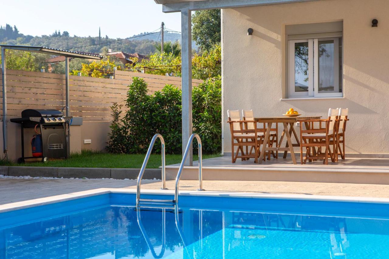 Grappolo Lefkada Villas - Villa Vertzami Just 2 Km From Lefkada Town Apolpaina Buitenkant foto