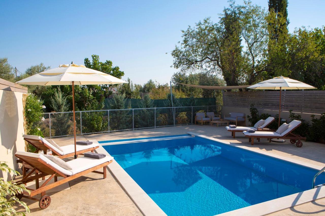 Grappolo Lefkada Villas - Villa Vertzami Just 2 Km From Lefkada Town Apolpaina Buitenkant foto