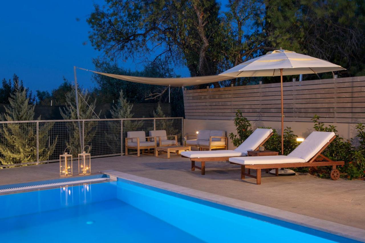 Grappolo Lefkada Villas - Villa Vertzami Just 2 Km From Lefkada Town Apolpaina Buitenkant foto